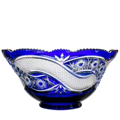 Fabergé Czar Bellagio Blue Bowl 11.6 In