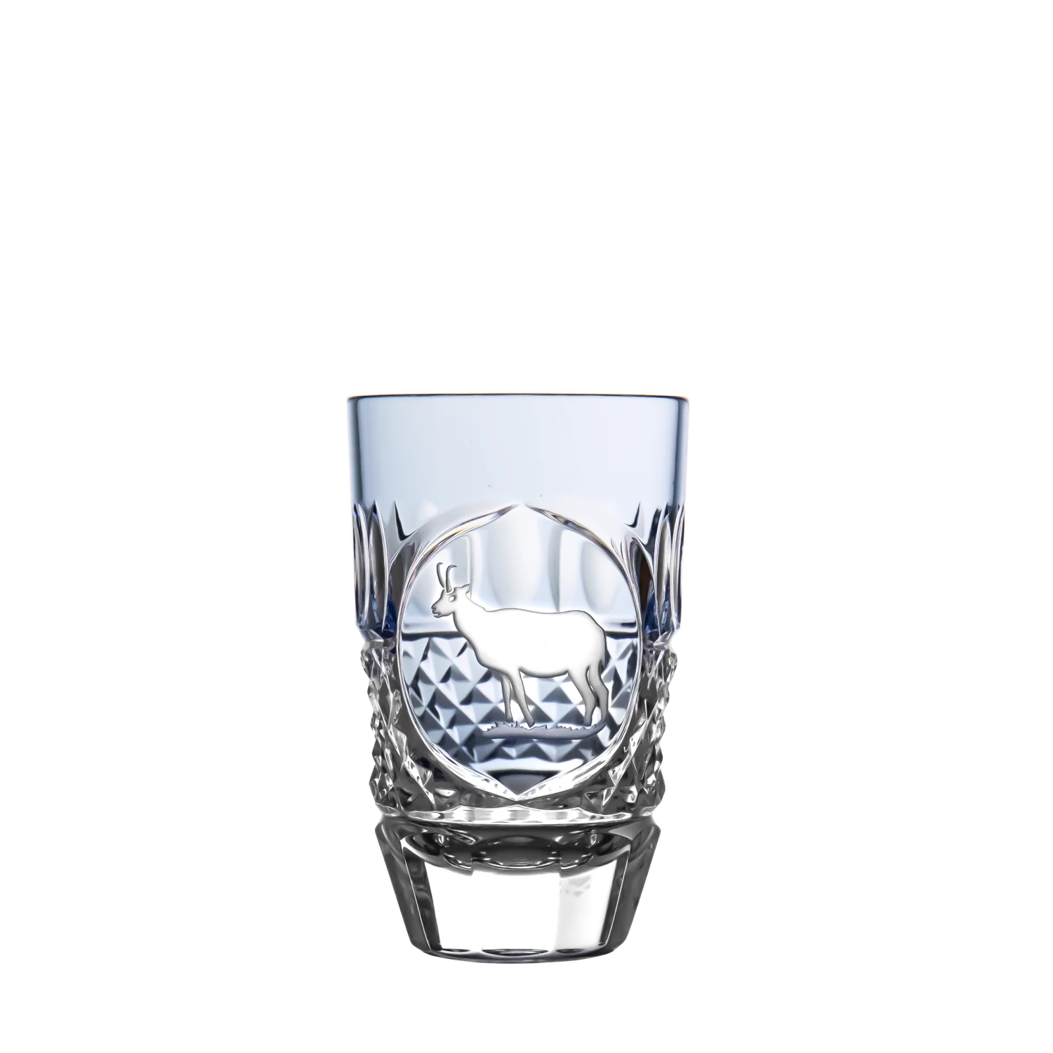 Fabergé Hunter Light Blue Shot Glass 1 Fabergé Hunter Light Blue Shot Glass