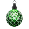 Waterford Annual Ornament ‘2014’ Green Bauble 2.9 In