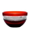 John Rocha At Waterford Red Cut Bowl 7.9 In