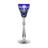 Fabergé Czar Bellagio Blue Large Wine Glass 10.4in