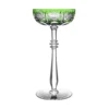 Fabergé Czar Bellagio Green Champagne Coupe