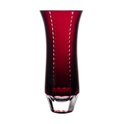 Fabergé Bristol Ruby Red Vase 6.2 In 1st Edition