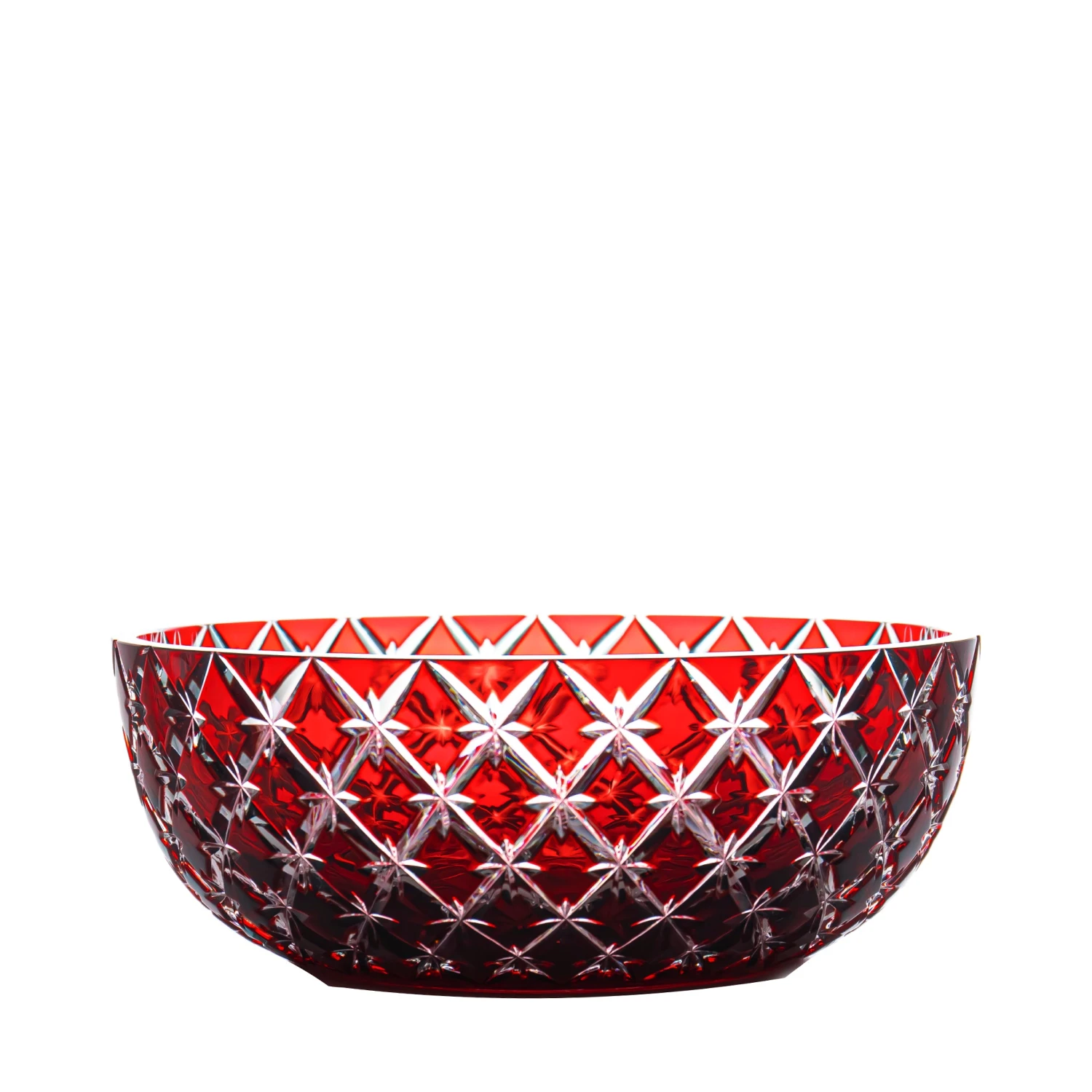 Stars Ruby Red Bowl 8.3 In 1 Stars Ruby Red Bowl 8.3 In