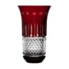 Fabergé Xenia Ruby Red Vase 7.9 In