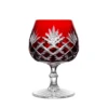 Fabergé Odessa Ruby Red Brandy Glass 1st Edition