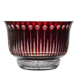 Fabergé Xenia Ruby Red Punch Bowl 11 In