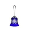 Fabergé Odessa Blue Christmas Bell 7.5 In 1st Edition