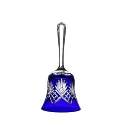 Fabergé Odessa Blue Christmas Bell 7.5 In 1st Edition