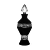Cristal De Paris Royan Black Perfume Bottle 5.1 Oz