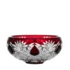 Fabergé Czar Imperial Ruby Red Small Bowl 4.7 In