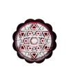 Fabergé Czar Imperial Ruby Red Bottle Coaster 4.7 In