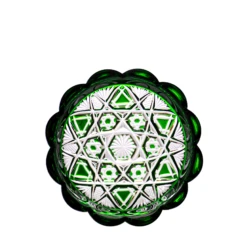 Fabergé Czar Imperial Green Bottle Coaster 4.7 In