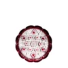 Fabergé Czar Imperial Ruby Red Wine Coaster 3.5 In