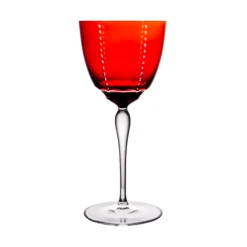 Fabergé Bristol Ruby Red Water Goblet 4th Edition