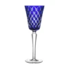 Stars Blue Large Wine Glass
