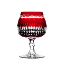 Fabergé Na Zdorovye Ruby Red Brandy Glass