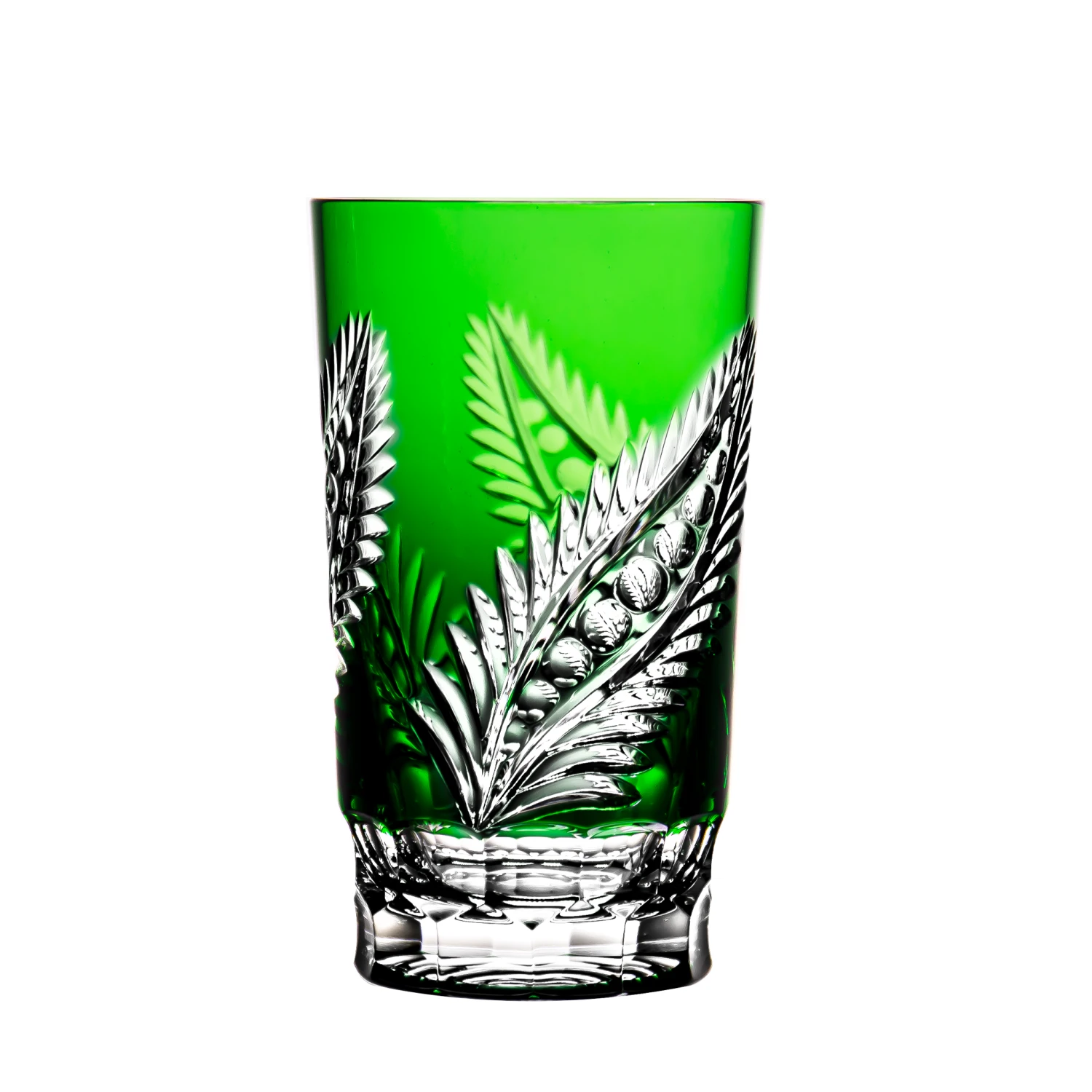 Fabergé Plume Green Highball 1 Fabergé Plume Green Highball
