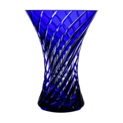 Frances Blue Vase 8.1 In