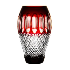 Colleen Encore Ruby Red Vase 7.1 In