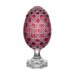 Fabergé Russian Court Golden Red Egg Box 13 In