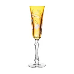 Butterfly Golden Champagne Flute