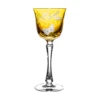 Butterfly Golden Large Wine Glass