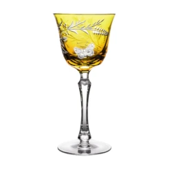 Butterfly Golden Small Wine Glass