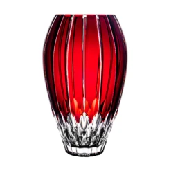 Castille Ruby Red Vase 9.1 In 1st Edition