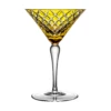 Stars Golden Martini Glass