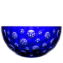 Fabergé Bubbles Blue Bowl 9 In