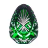 Zeal Green Egg Paperweight 3.9 In