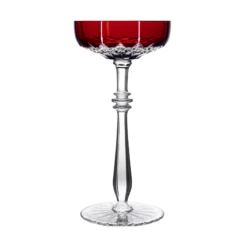 Castille Ruby Red Champagne Coupe 1st Edition