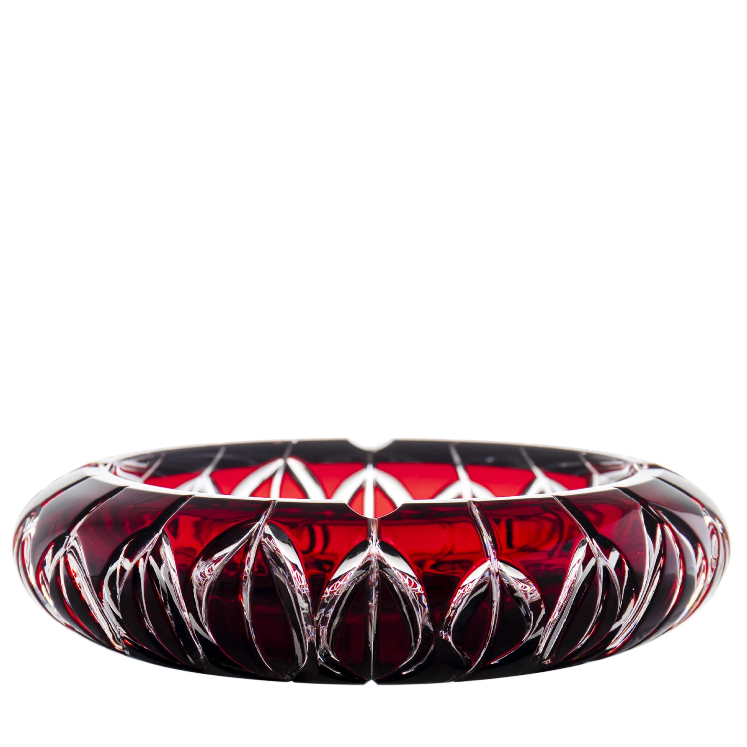 Ashton Ruby Red Ashtray 7.9 In 1 Ashton Ruby Red Ashtray 7.9 In