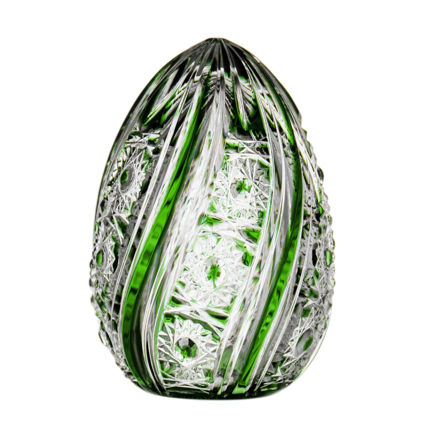 Fabergé Czar Bellagio Green Egg Paperweight 4.7 In 1 Fabergé Czar Bellagio Green Egg Paperweight 4.7 In