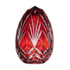 Inspiration Golden Red Egg Paperweight 4.7 In