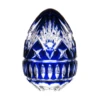 Marvelous Blue Egg Paperweight 4.7 In