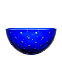 Fabergé Galaxie Blue Bowl 9.8 In