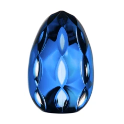 Elation Light Blue Egg Paperweight 3.9 In