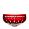 Waterford Clarendon Ruby Red Bowl 9.1 In