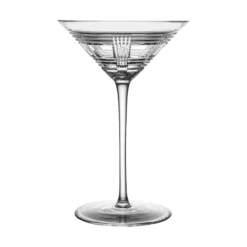 Glen Plaid Martini Glass