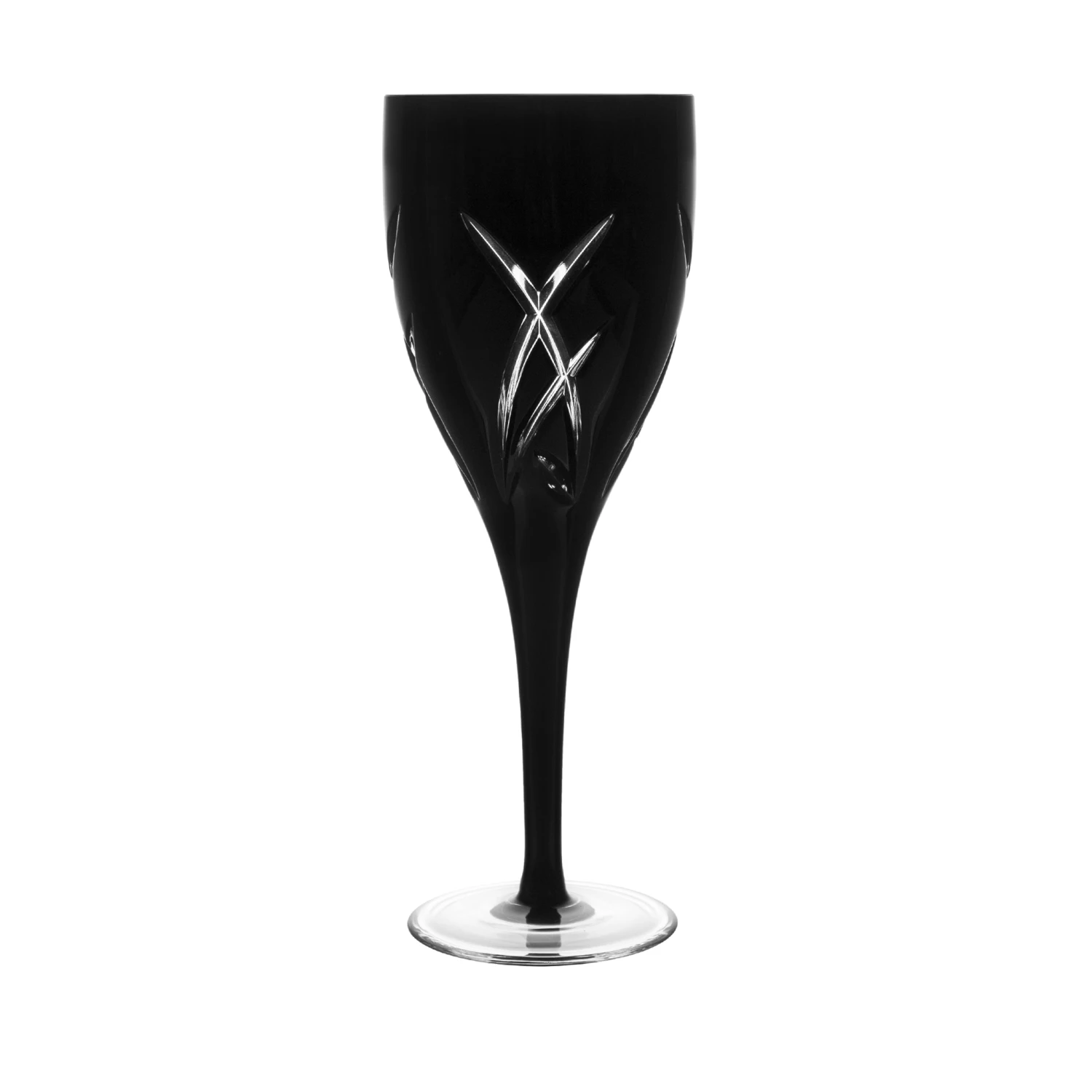 John Rocha At Waterford Signature Black Large Wine Glass 1 John Rocha At Waterford Signature Black Large Wine Glass