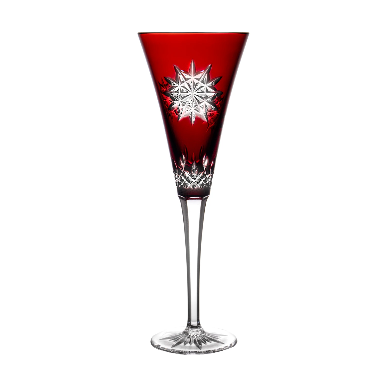 Waterford Snowflake Wishes ‘2011 Joy’ Ruby Red Champagne Flute 1 Waterford Snowflake Wishes ‘2011 Joy’ Ruby Red Champagne Flute