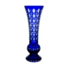 Evelyn Blue Vase 13.8 In