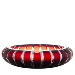 Ritz Ruby Red Ashtray 7.9 In