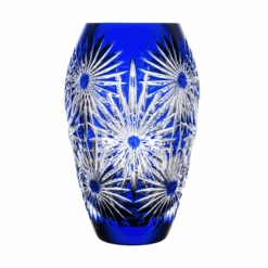 Easter Blue Vase 7.1 In