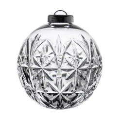 'Waterford Annual 2001' Ball Ornament 2.9 In