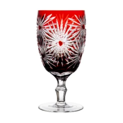 Easter Ruby Red Iced Beverage Goblet