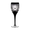 Easter Black Large Wine Glass