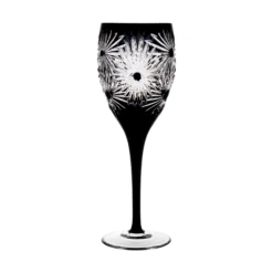 Easter Black Large Wine Glass